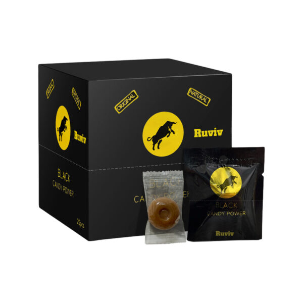 Honey Candy with Black Seed, Ginseng & Natural Herbs For Him, Full Box of 25pc